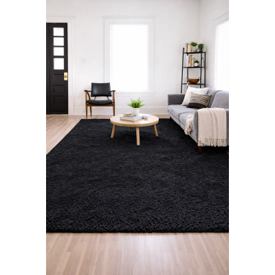 Ворсистий килим «BLACK»