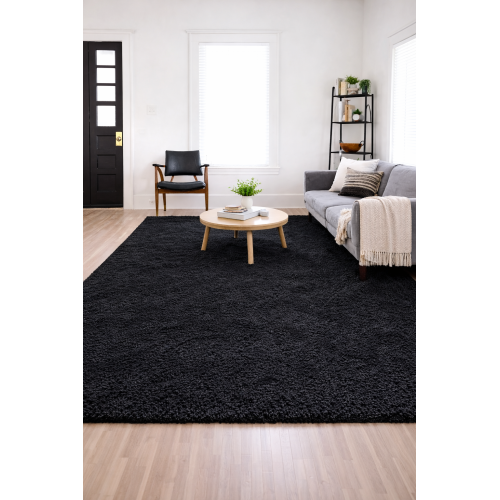 Ворсистий килим «BLACK»