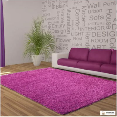 Ворсистий килим «PINK»