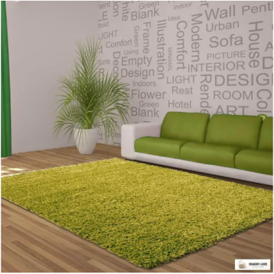 Ворсистий килим «GREEN»