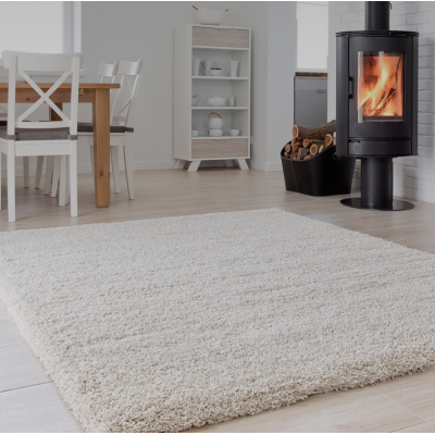 КИЛИМ З ВОРСОМ SUPER SHAGGY C CREAM